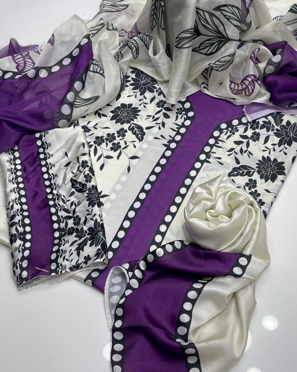 ZM-34 DIGITALLY PRINTED SILK 3PC