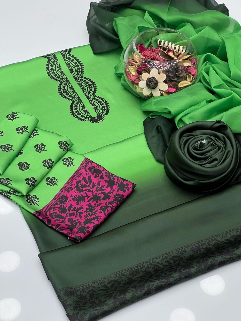 ZM-22 DIGITALLY PRINTED SILK 3PC