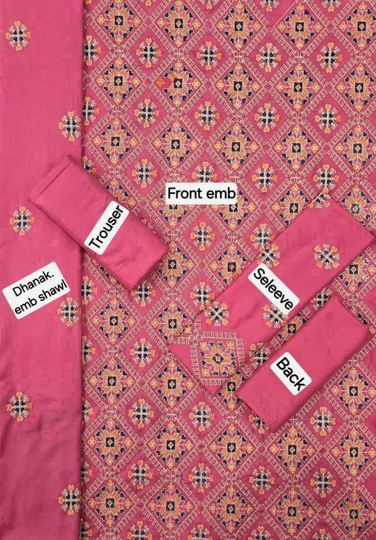 AS-16 BRANDED DHANAK 3PC