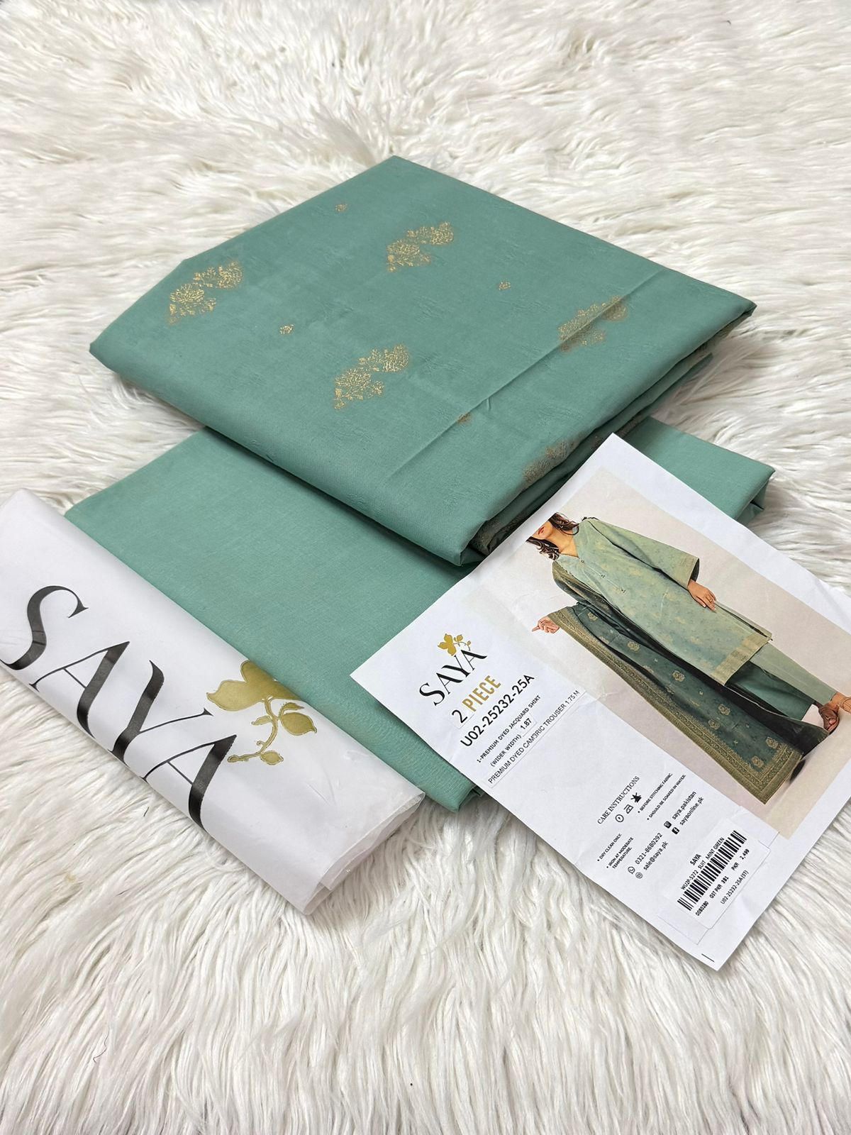 FAS-14 COTTON JACQUARD 2PC