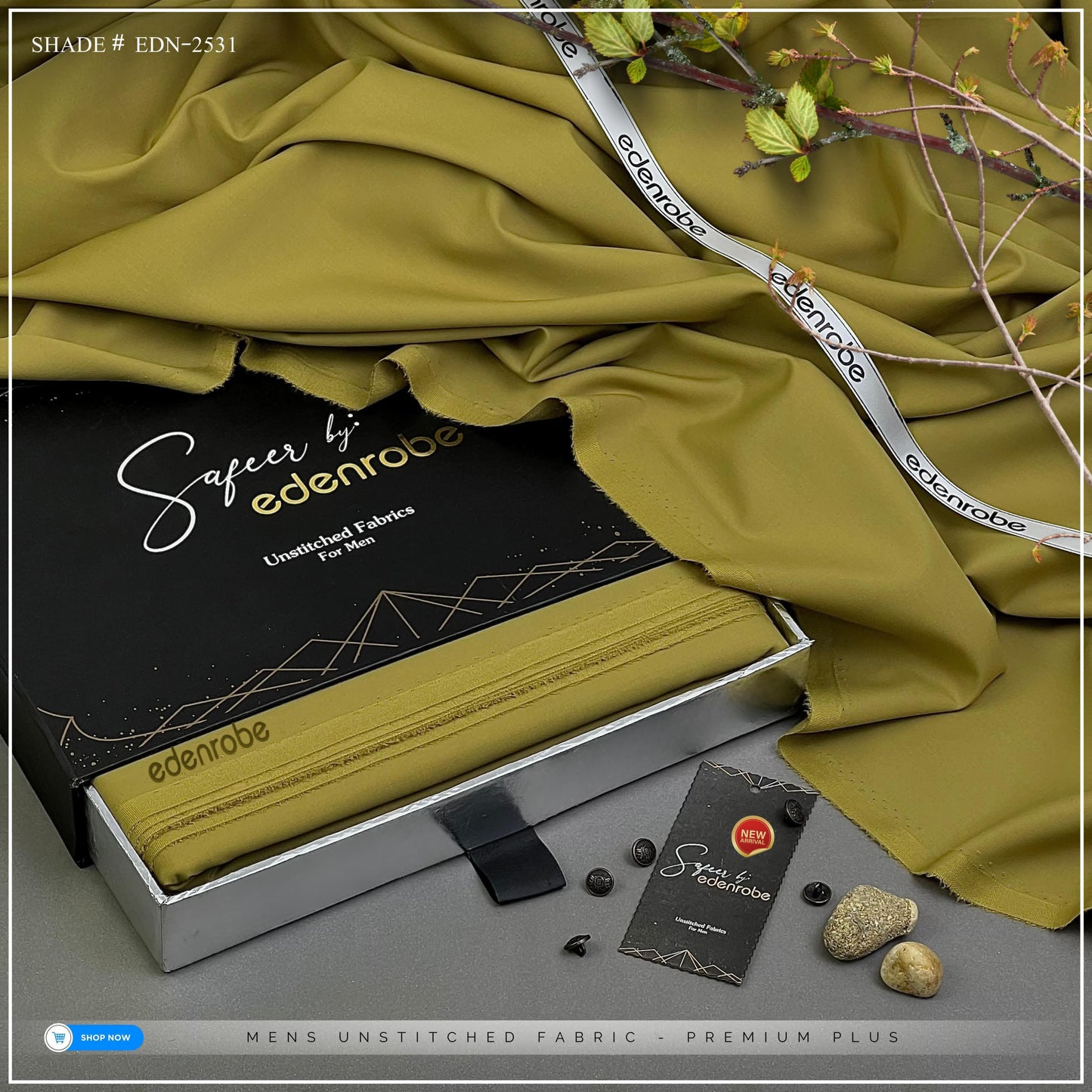 BR-04 Edenrobe`WASH'N WEAR soft & Smooth