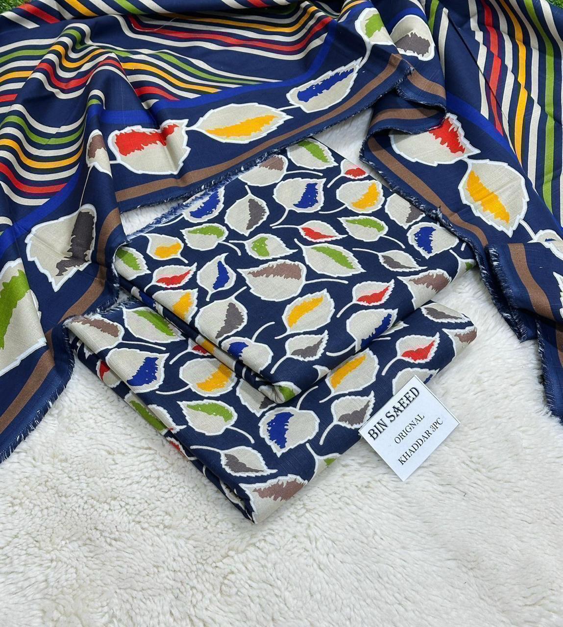 AMD-07 DIGITALLY PRINT KHADDER 3PC