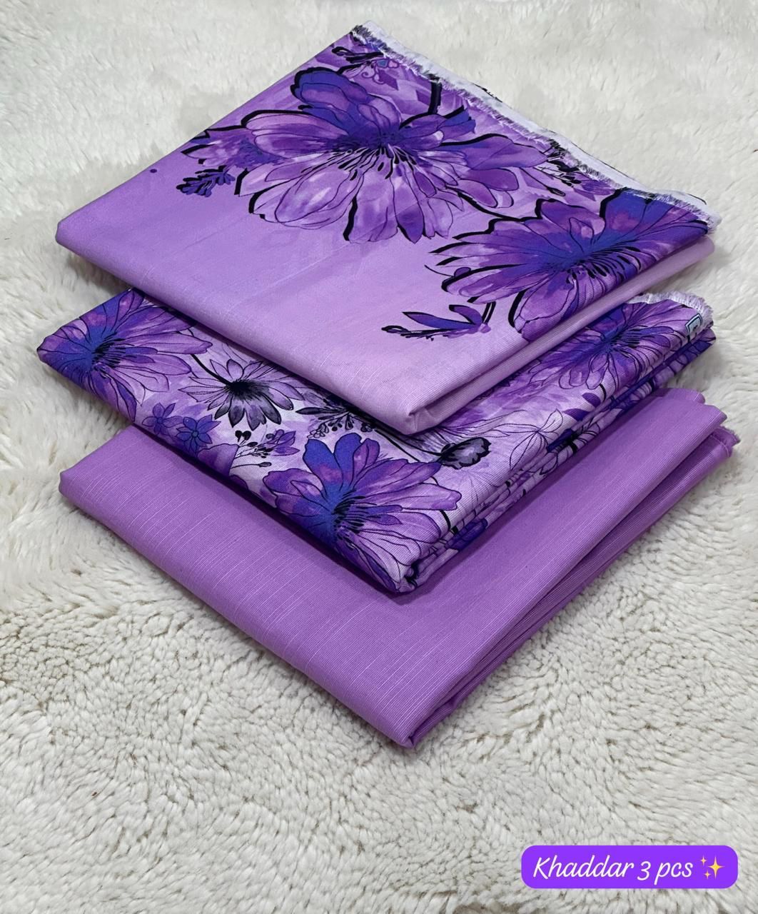 AMD-45 DIGITALLY PRINT KHADDER 3PC