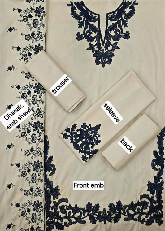 AS-18 BRANDED DHANAK 3PC