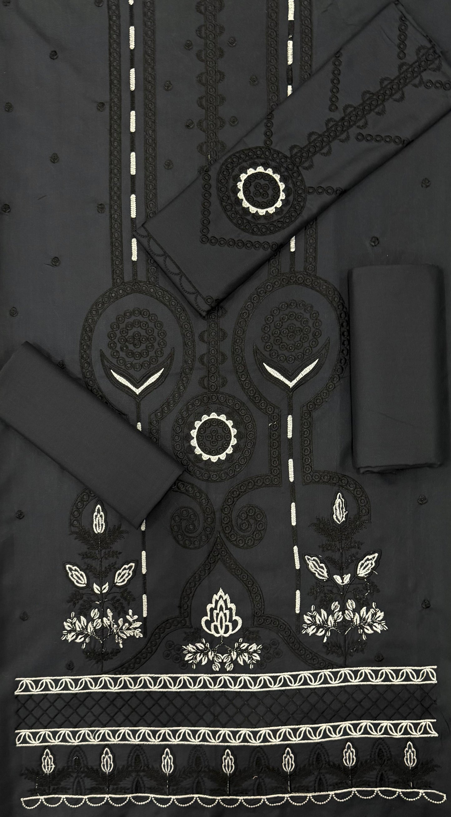 AS-23 EMBORIDER DHANAK 2PC