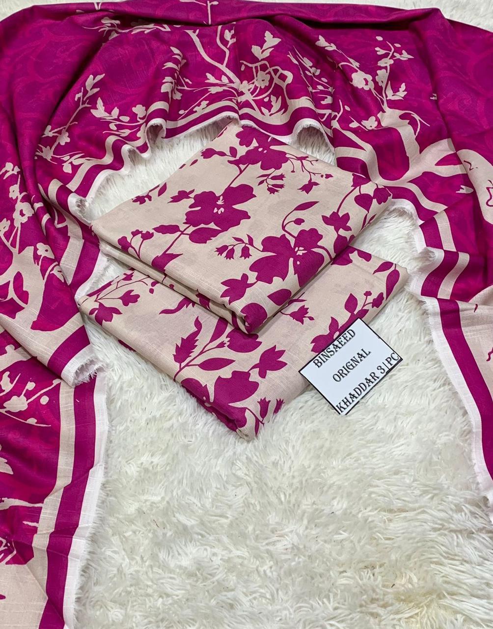 AMD-03 DIGITALLY PRINT KHADDER 3PC