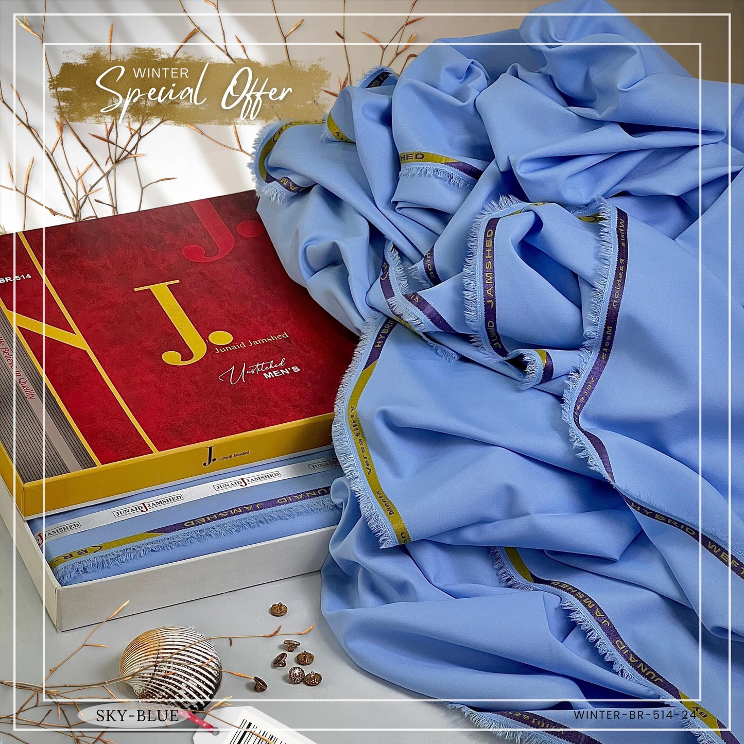 BR-07 `Tropical WASH'N WEAR soft & Smooth