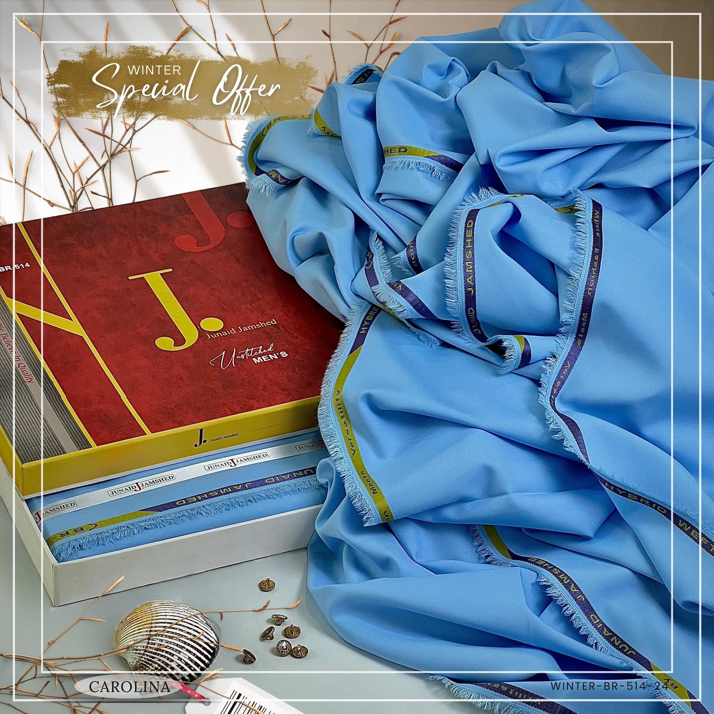 BR-06 `Tropical WASH'N WEAR soft & Smooth