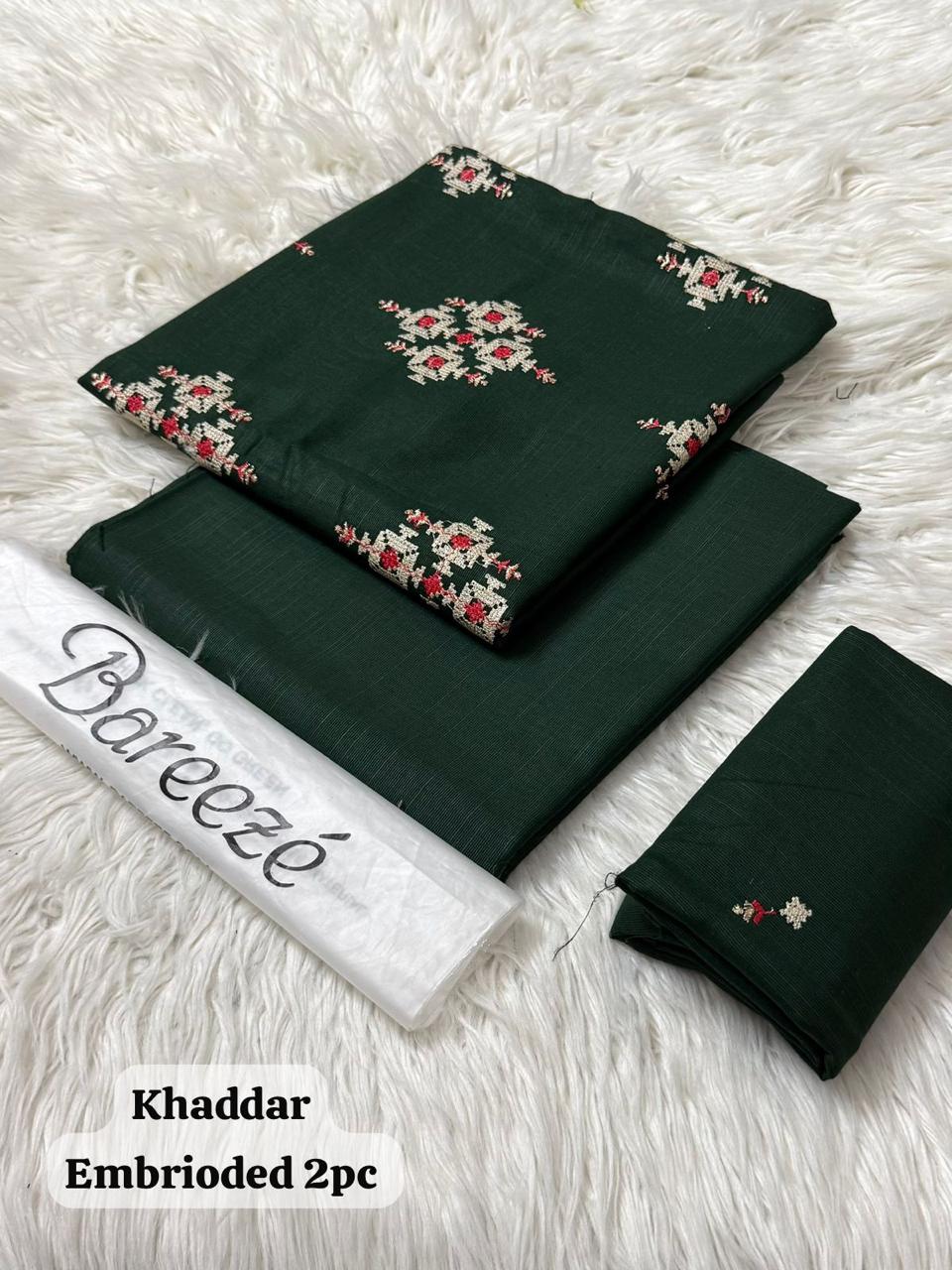 FAS-04 EMBORIDER KHADDAR 2PC