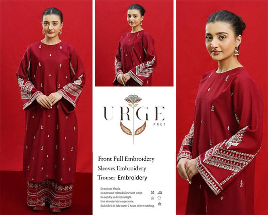 AHM-05 EMBORIDER DHANAK 2PC