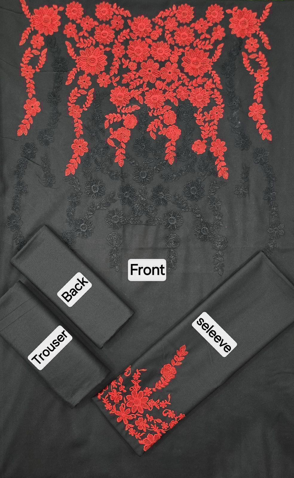 AS-17 EMBORIDER DHANAK 2PC