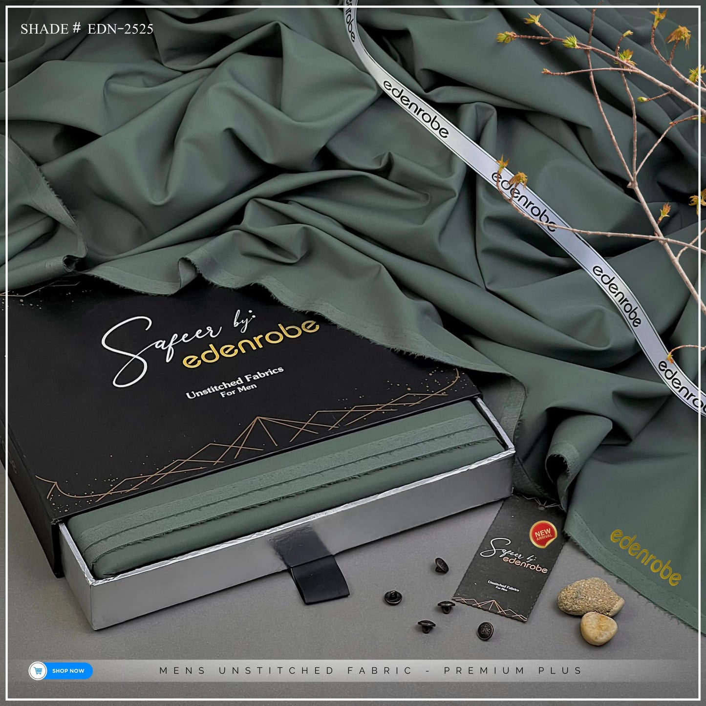 BR-10 Edenrobe`WASH'N WEAR soft & Smooth