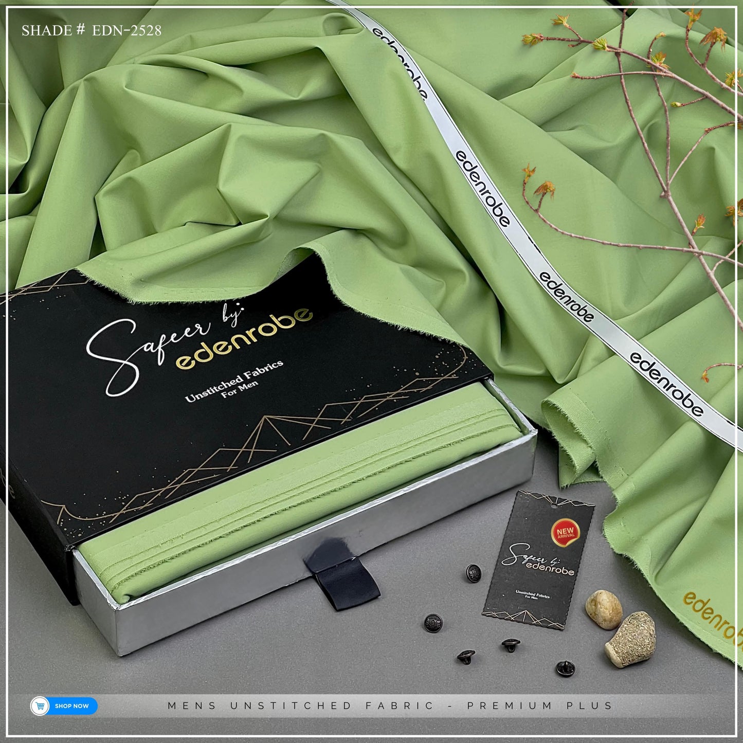 BR-06 Edenrobe`WASH'N WEAR soft & Smooth