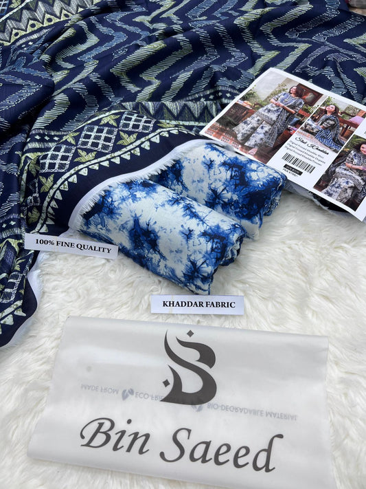 F&F-31 DIGITALLY PRINT KHADDER 3PC