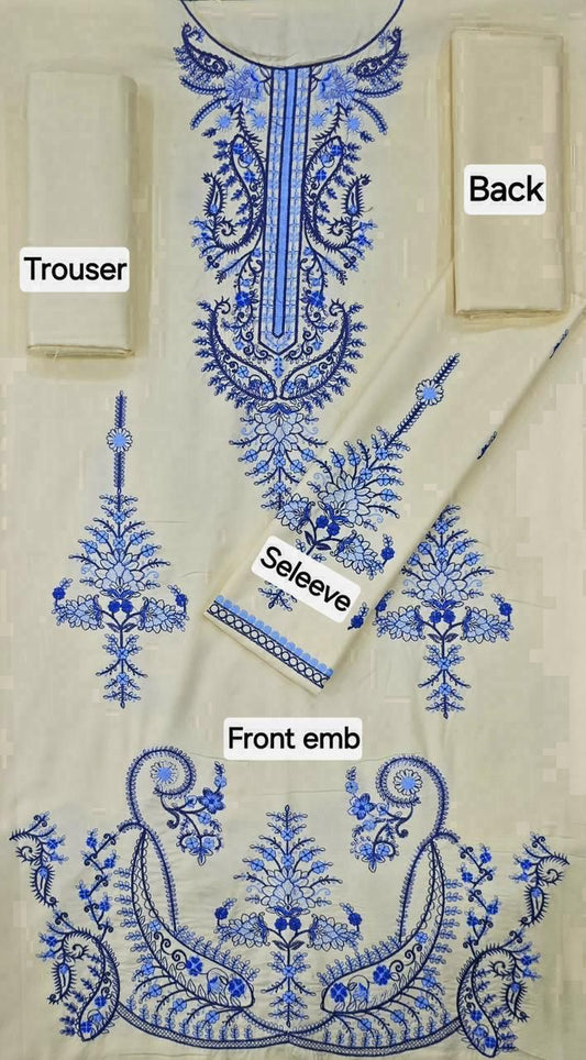 AS-08 EMBORIDER DHANAK 2PC