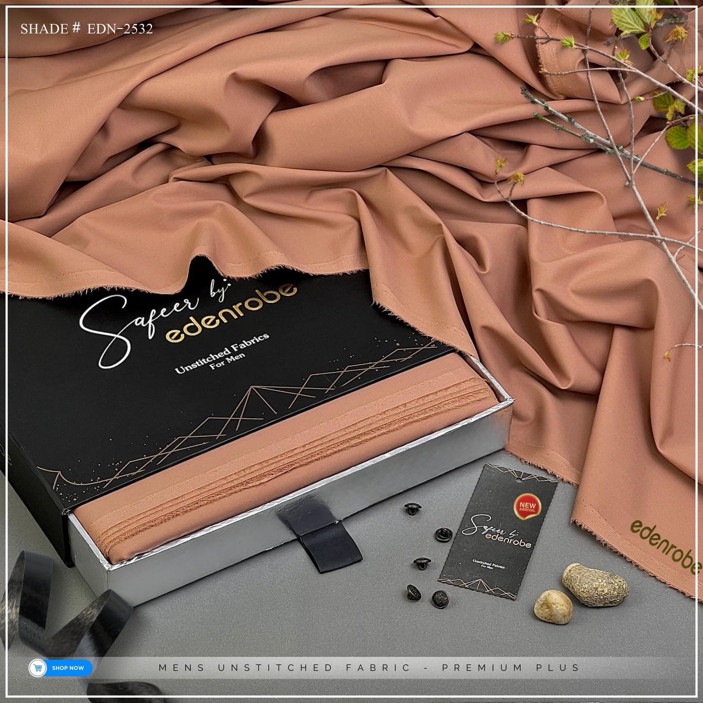 BR-05 Edenrobe`WASH'N WEAR soft & Smooth