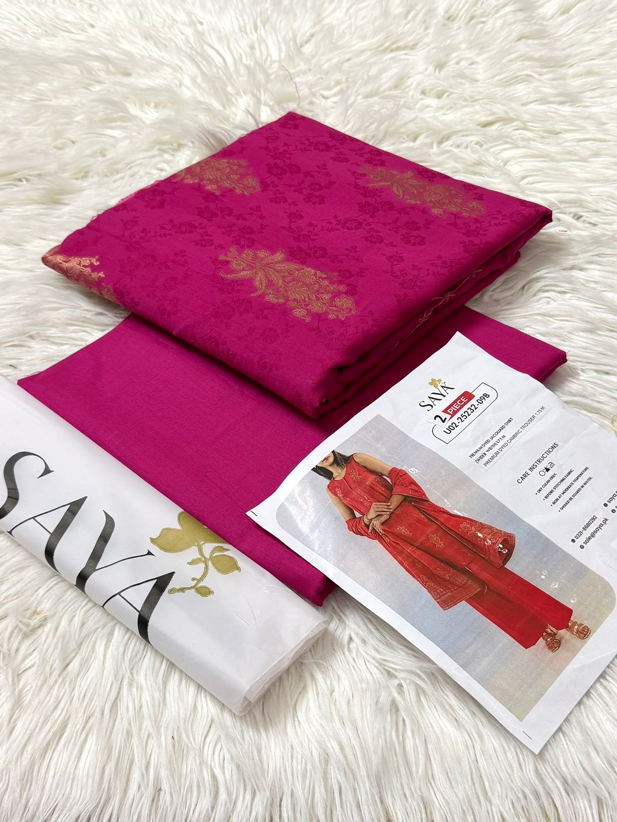 FAS-21 COTTON JACQUARD 2PC