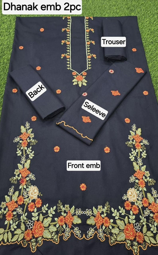AS-09 EMBORIDER DHANAK 2PC