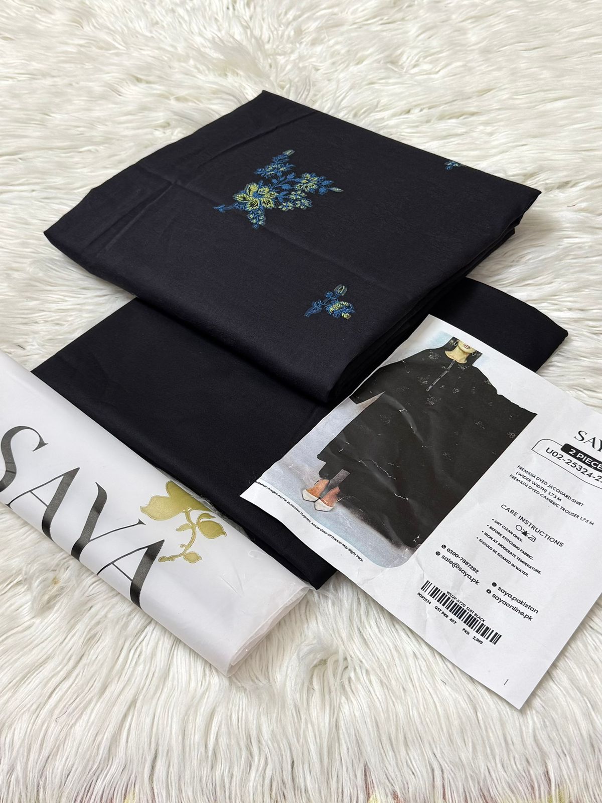 FAS-22 COTTON JACQUARD 2PC