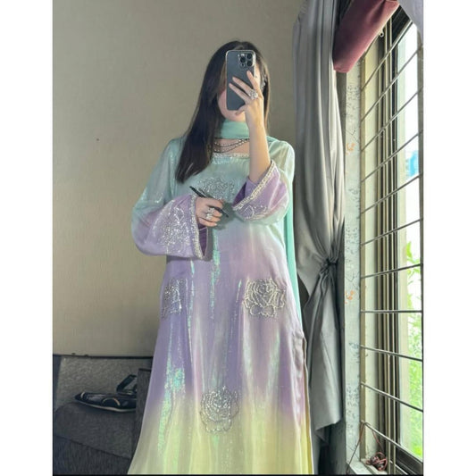 ZM-52 DIGITALLY PRINTED SILK 3PC