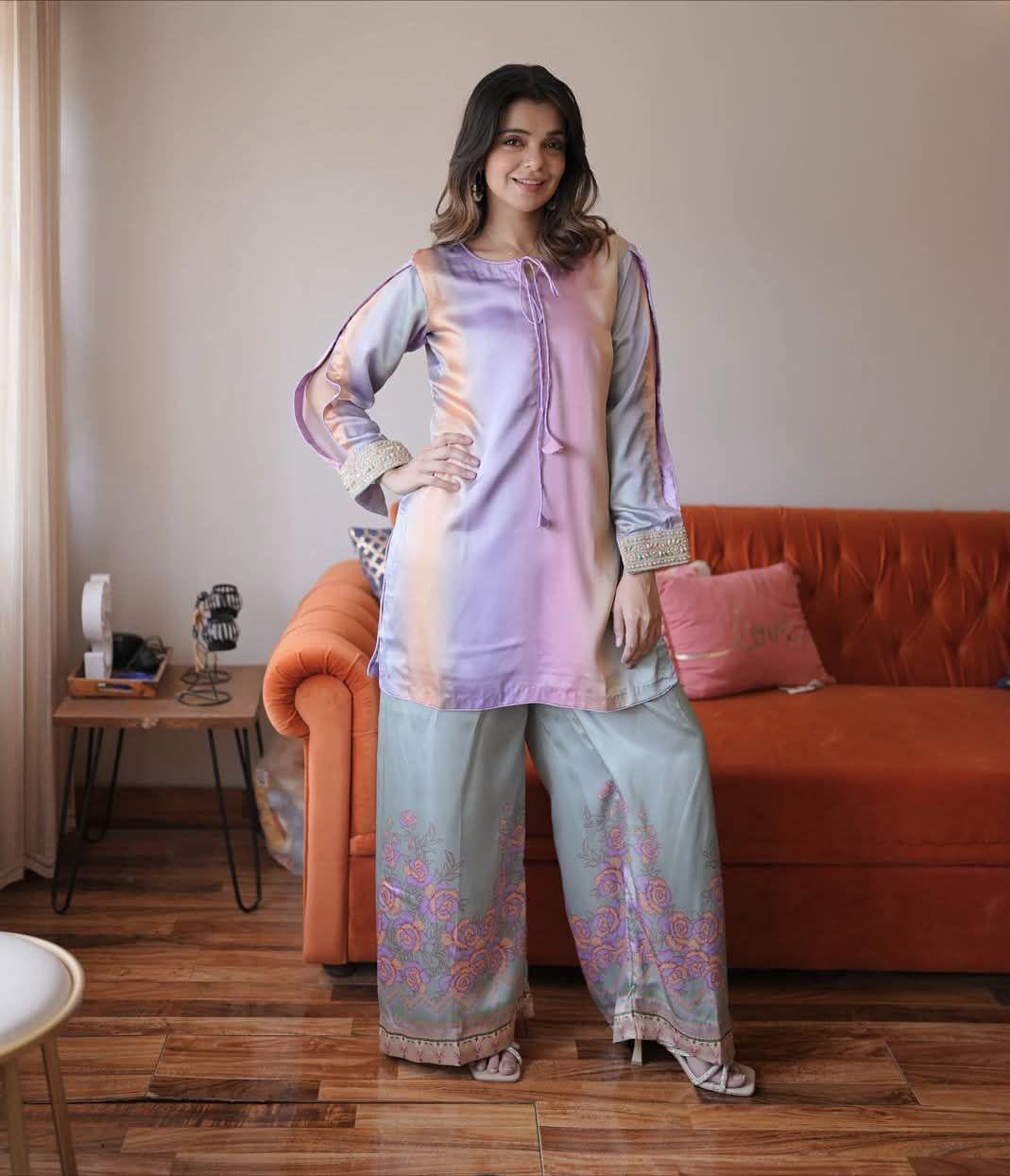 ZM-36 DIGITALLY PRINTED SILK 3PC