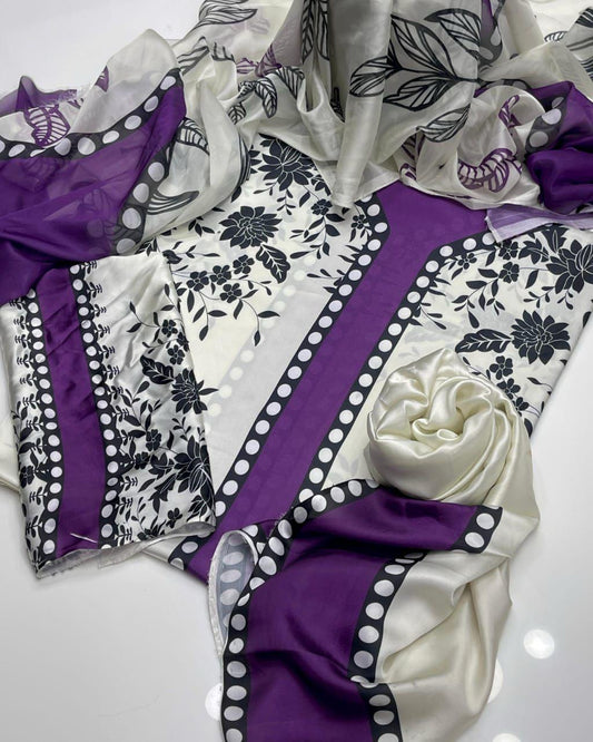 ZM-34 DIGITALLY PRINTED SILK 3PC