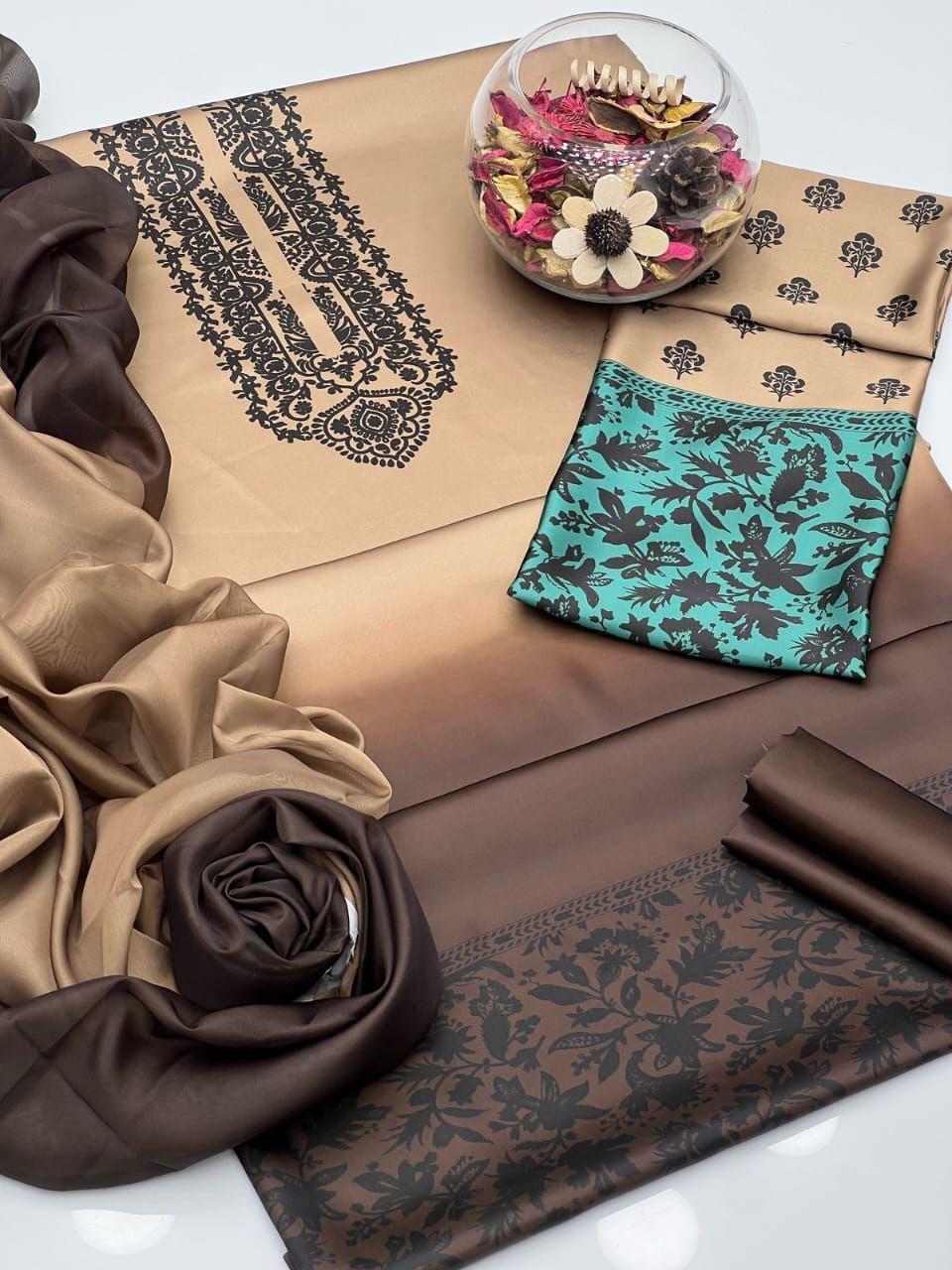 ZM-16 DIGITALLY PRINTED SILK 3PC