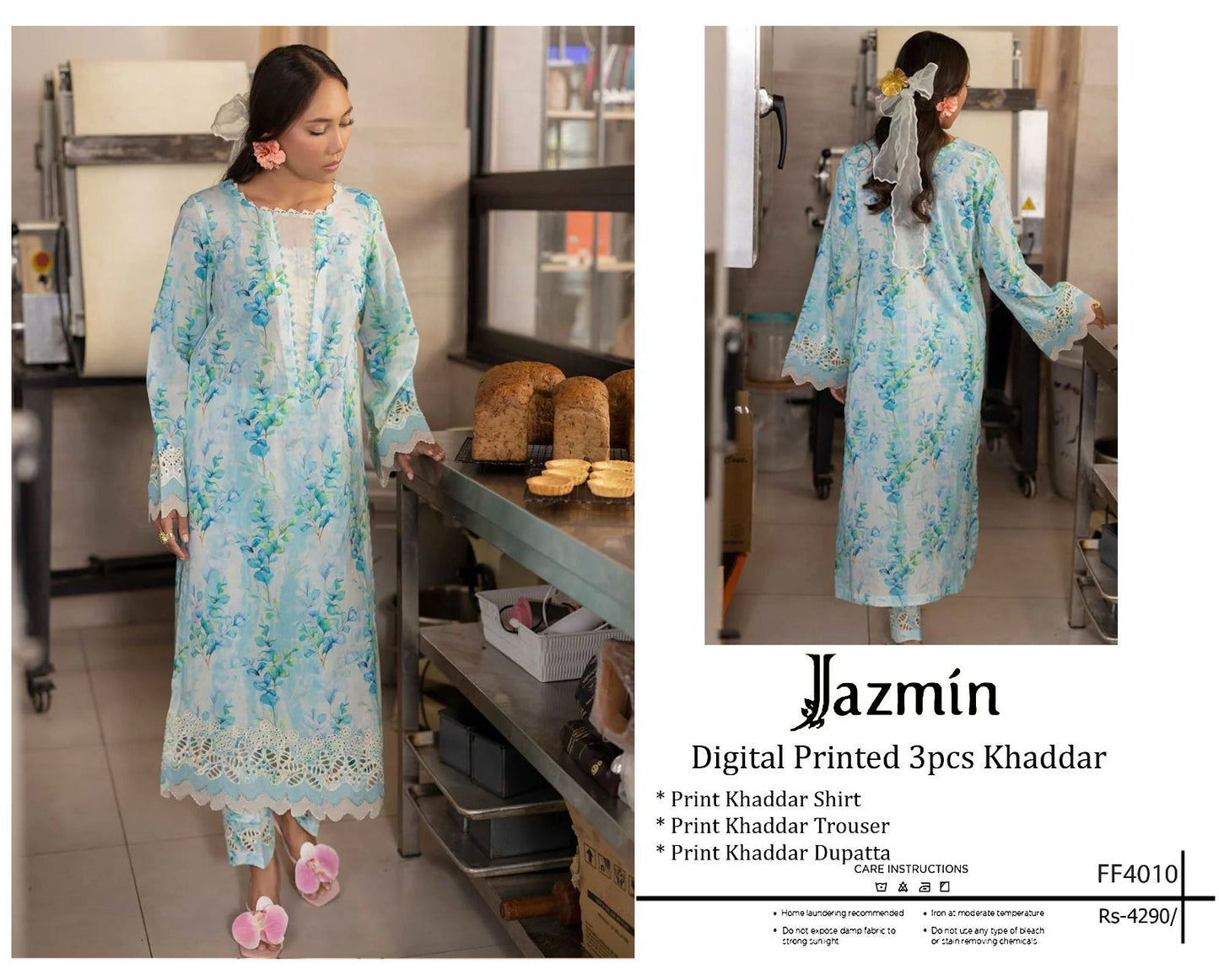 F&F-09 DIGITALLY PRINT KHADDER 3PC