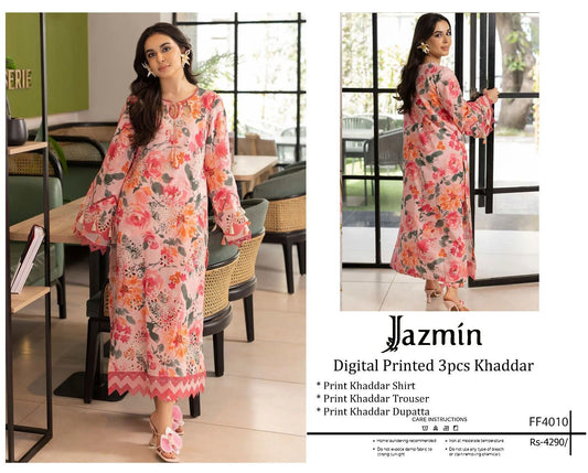 F&F-04 DIGITALLY PRINT KHADDER 3PC