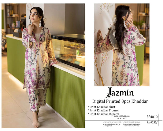 F&F-01 DIGITALLY PRINT KHADDER 3PC