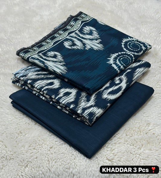 AMD-46 DIGITALLY PRINT KHADDER 3PC