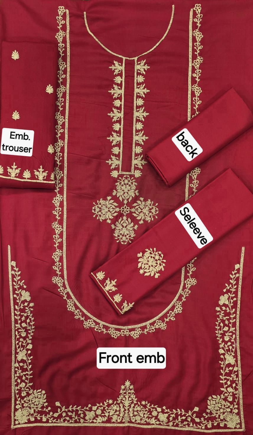 AS-06 EMBORIDER DHANAK 2PC