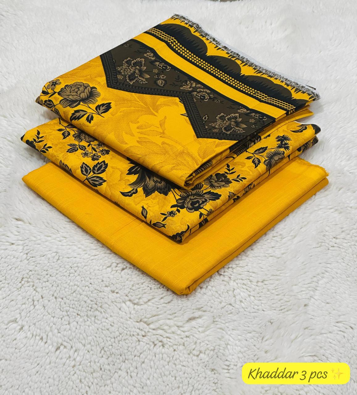 AMD-41 DIGITALLY PRINT KHADDER 3PC