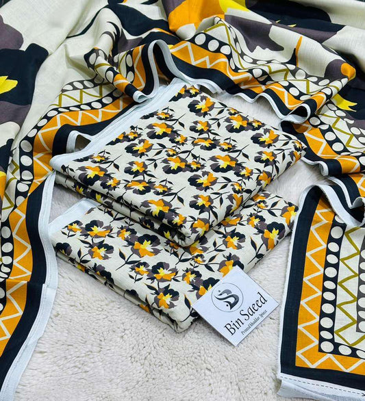 AMD-24 DIGITALLY PRINT KHADDER 3PC