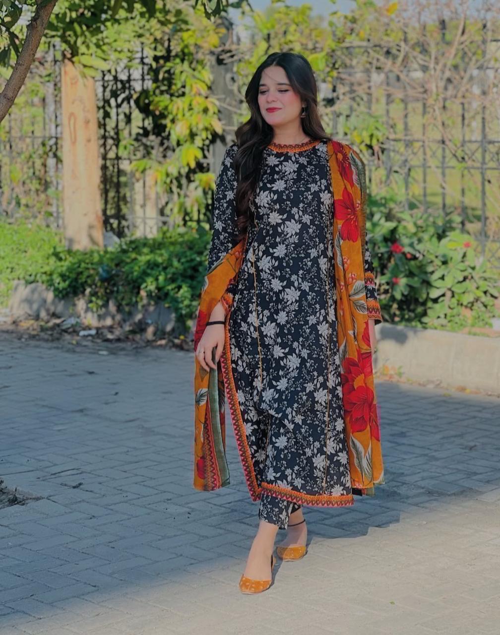 AMD-09 DIGITALLY PRINT KHADDER 3PC