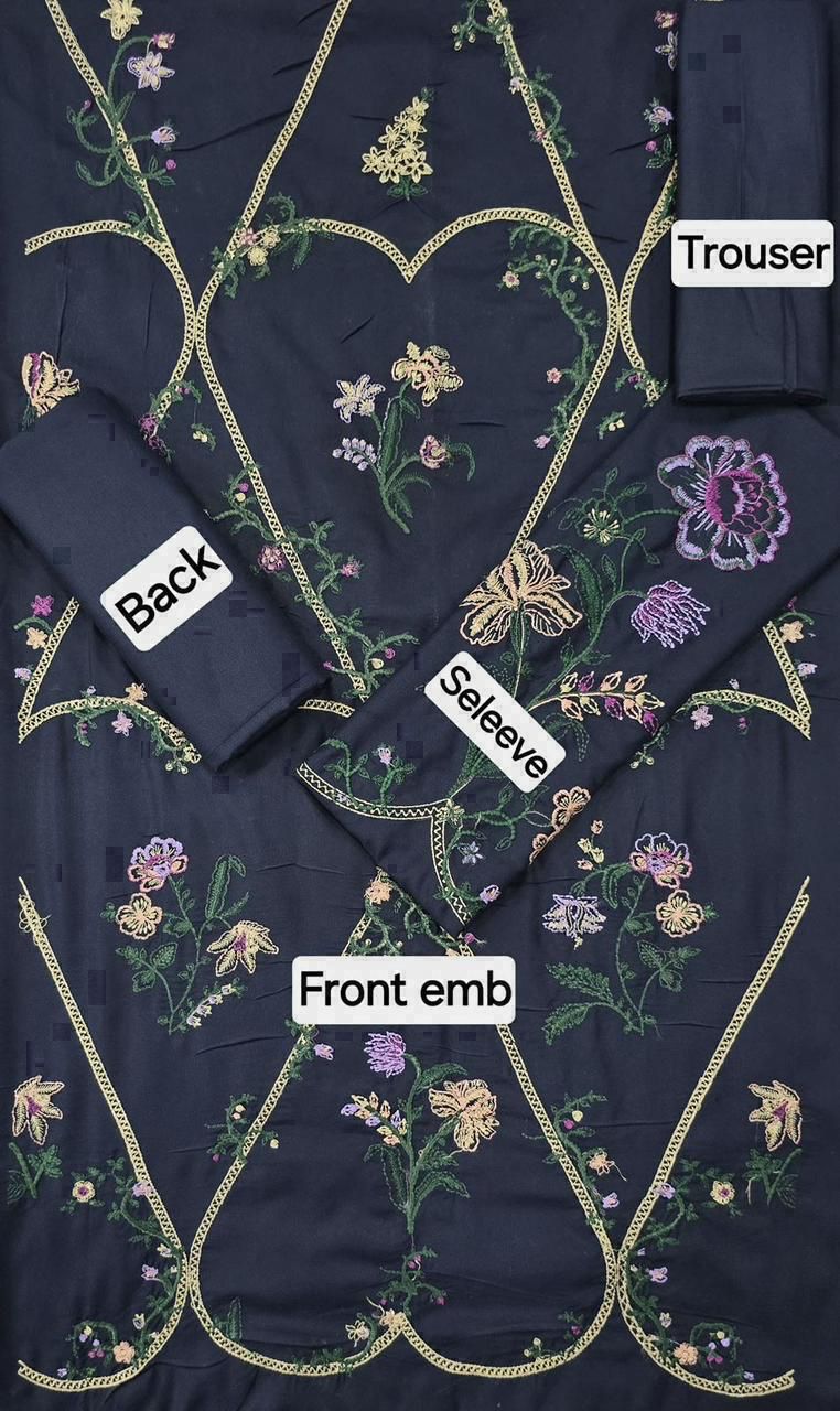 AS-21 EMBORIDER DHANAK 2PC