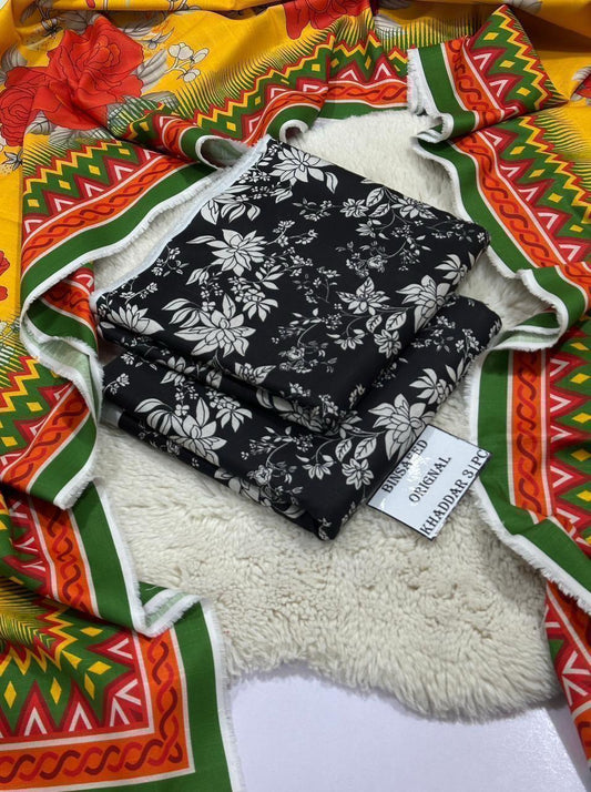 AMD-09 DIGITALLY PRINT KHADDER 3PC