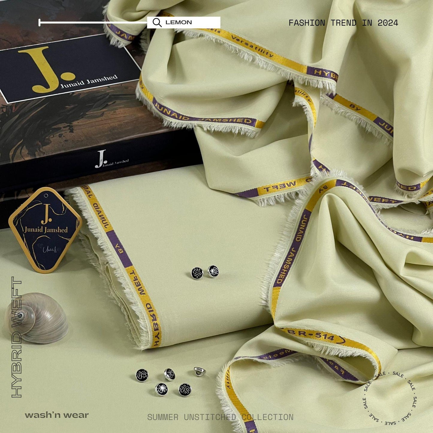 BR-01 `Tropical WASH'N WEAR soft & Smooth