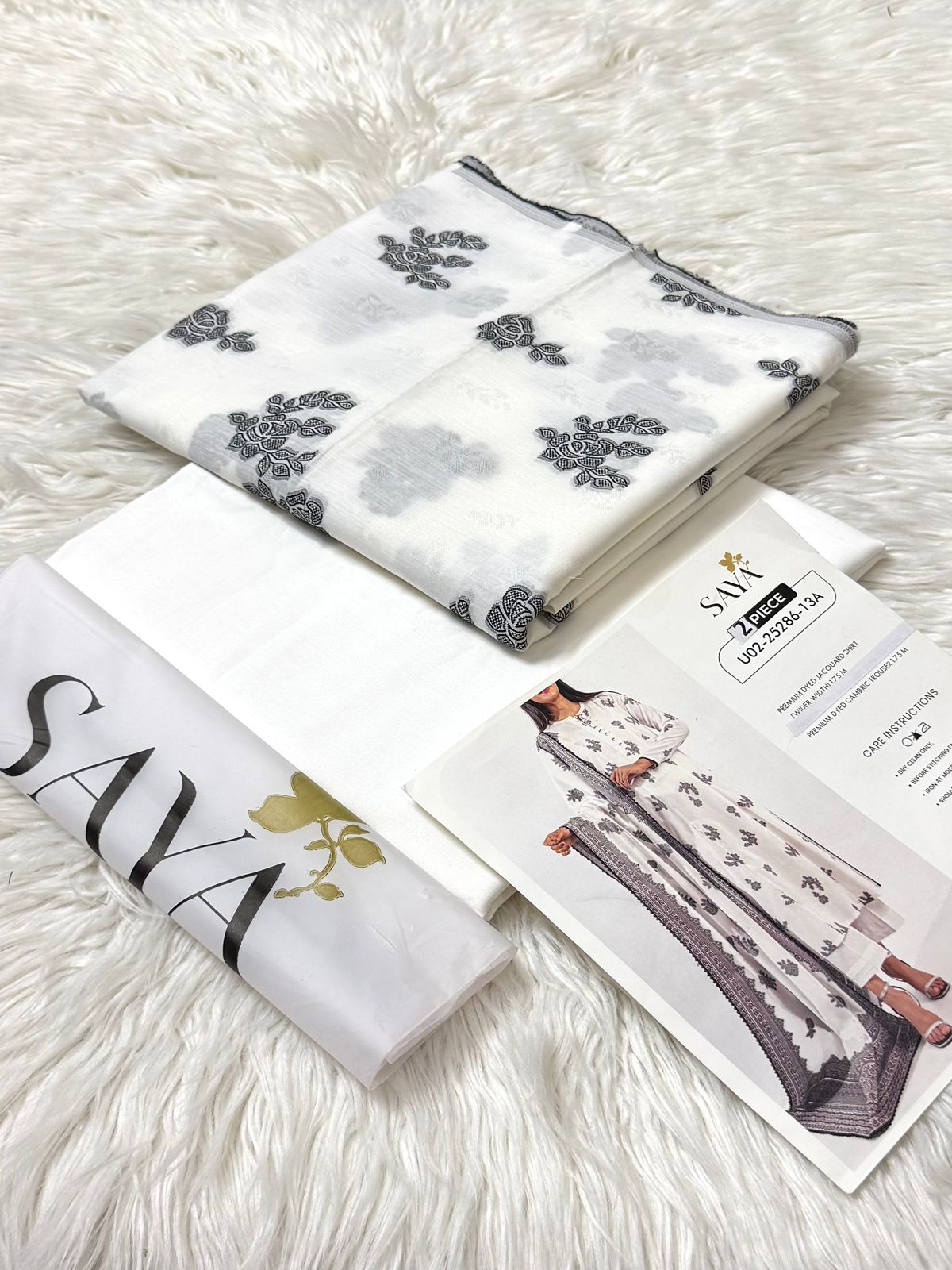 FAS-10 COTTON JACQUARD 2PC