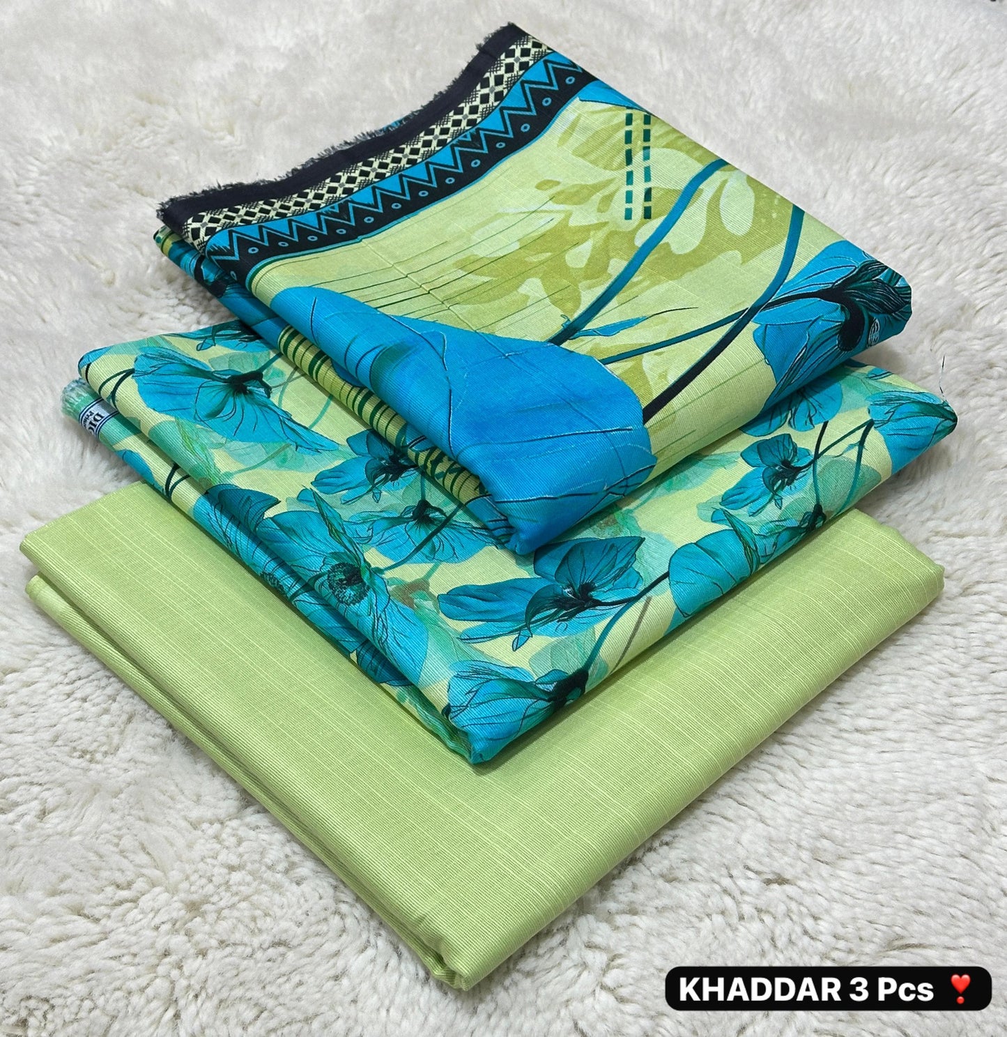 AMD-33 DIGITALLY PRINT KHADDER 3PC