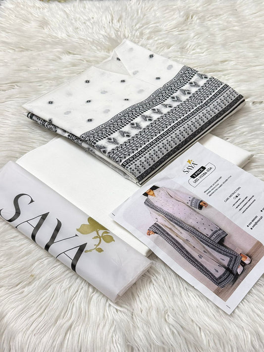 FAS-17 COTTON JACQUARD 2PC