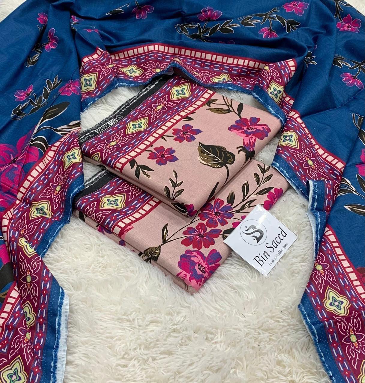 AMD-12 DIGITALLY PRINT KHADDER 3PC