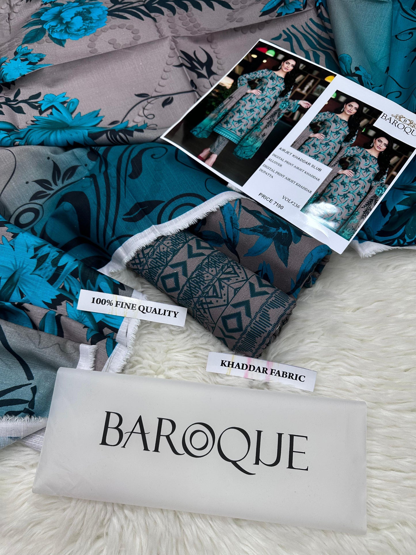 A FNF-02 DIGITALLY PRINT KHADDER 3PC