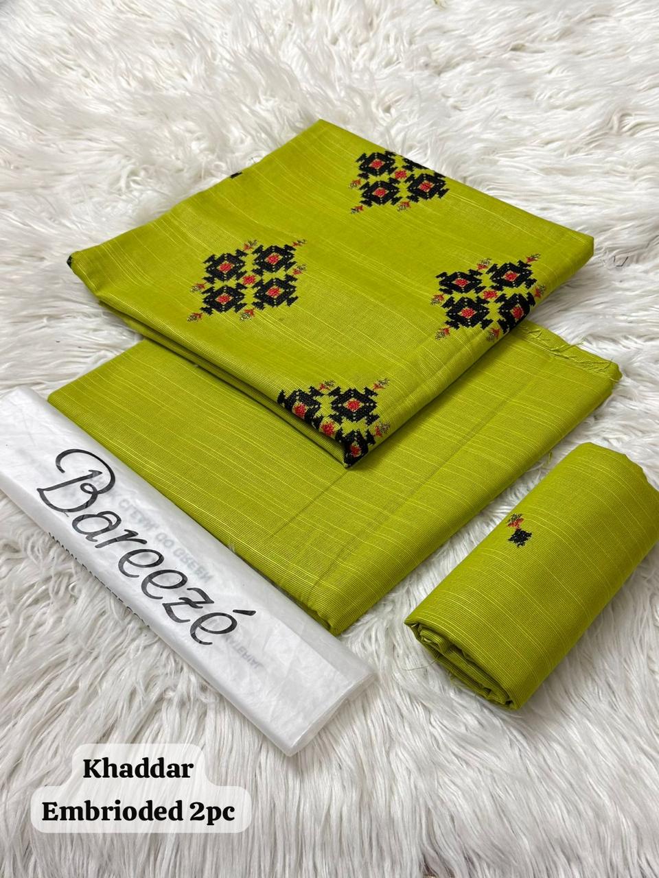 FAS-03 EMBORIDER KHADDAR 2PC