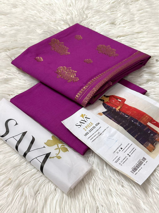 FAS-12 COTTON JACQUARD 2PC