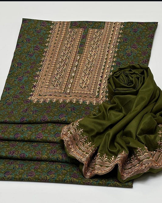 FNF-06 EMBORIDER KHADDAR 2PC