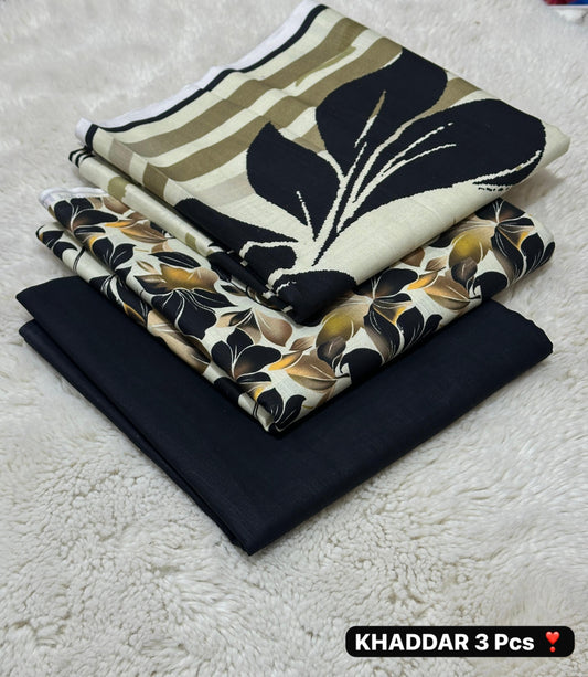 AMD-34 DIGITALLY PRINT KHADDER 3PC