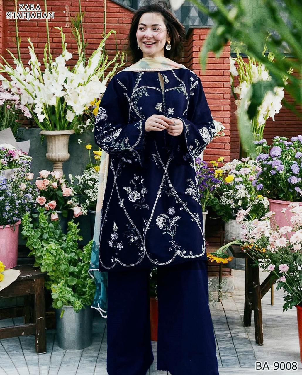 AS-21 EMBORIDER DHANAK 2PC