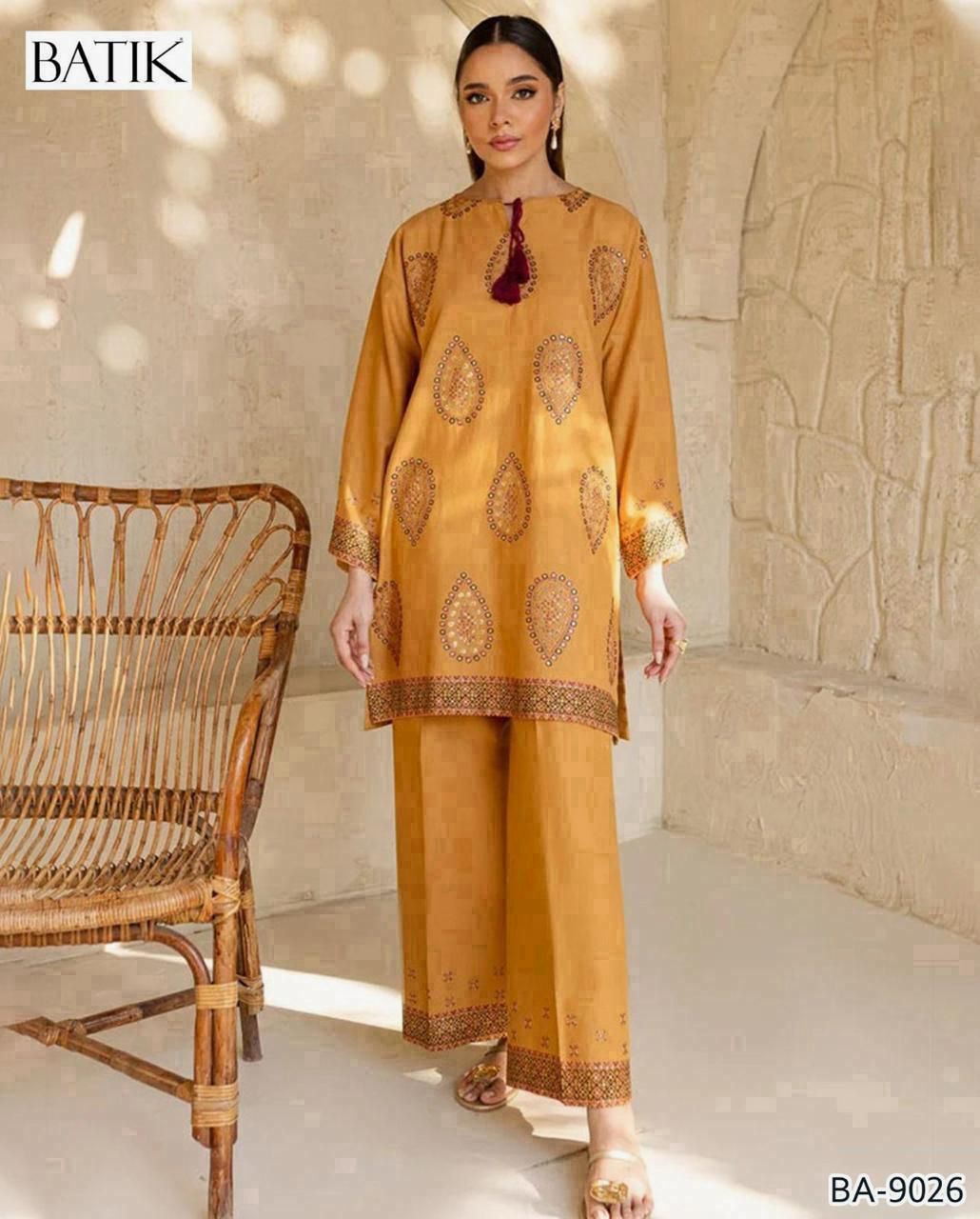 AS-19 EMBORIDER DHANAK 2PC