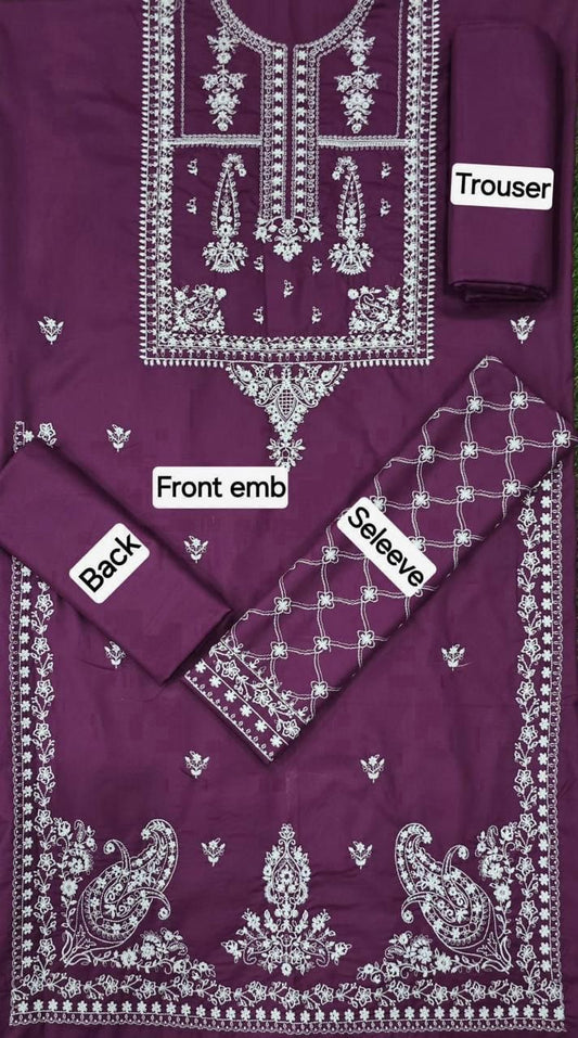 AS-10 EMBORIDER DHANAK 2PC